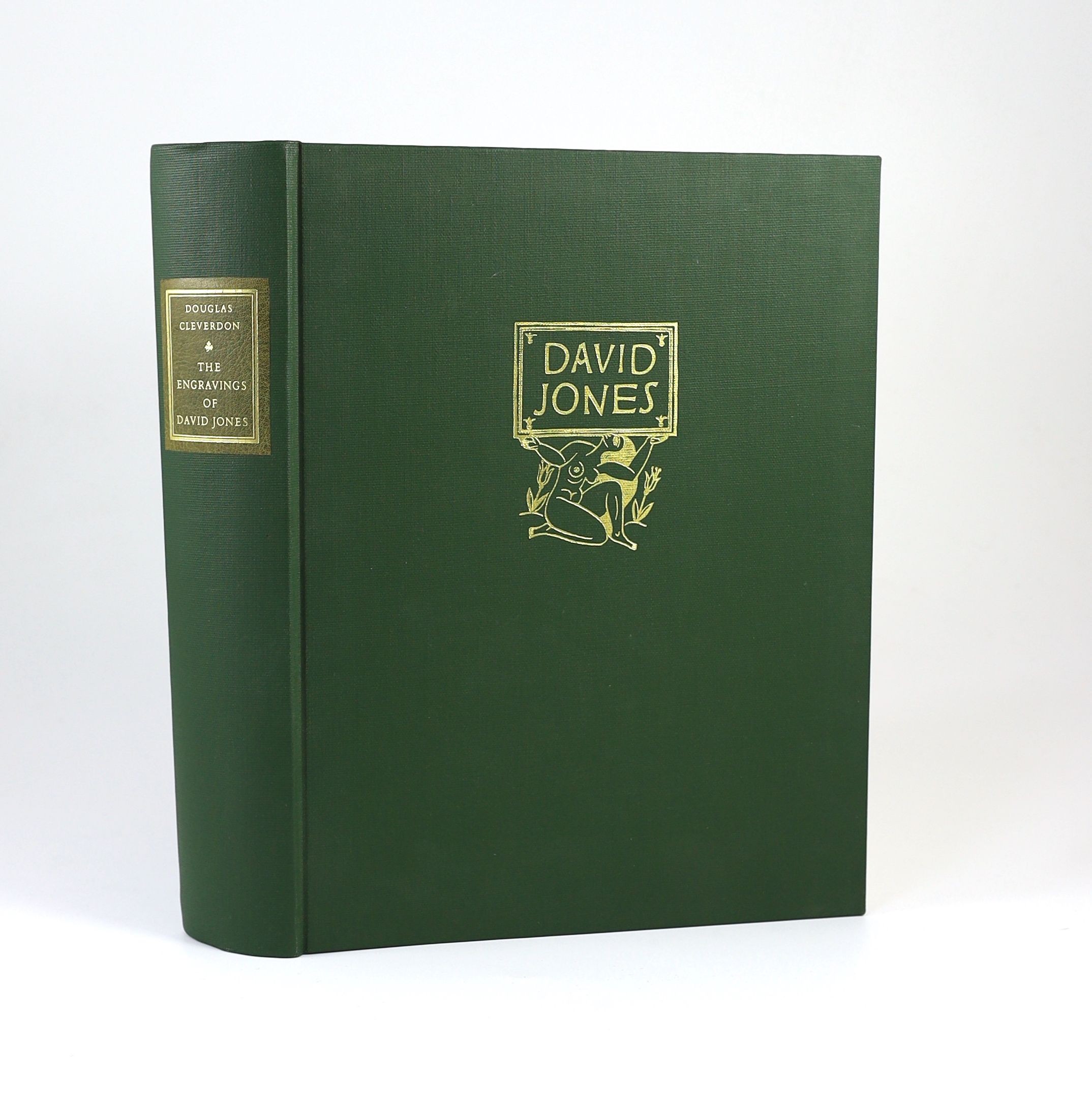 Cleverdon, Douglas - The Engravings of David Jones a Survey. 1st and limited edition, One of 260 copies printed on Vèlin d’Arches paper. Complete with the stated 96 plates, many of which are coloured, plus a tipped-in fr